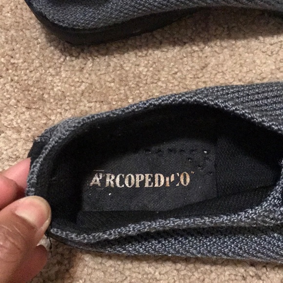 A’rcopedico Gray/Black casual sneaker size 42 - Picture 2 of 8